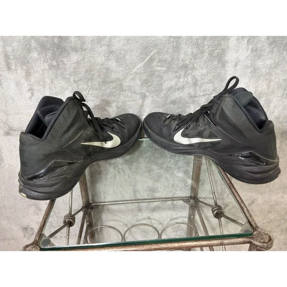 Nike Hyperdunk Mens Size 12 Black Silver 653640-001 Basketball Shoes